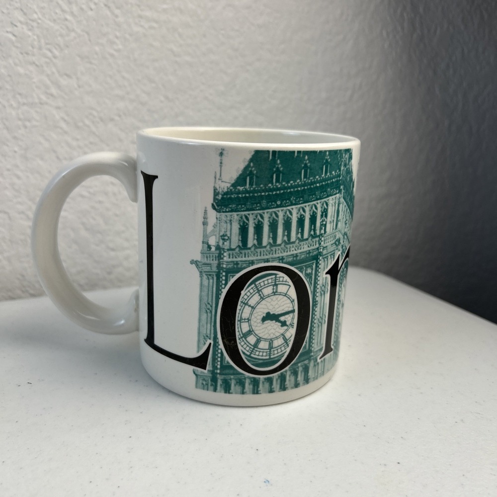 Starbucks 20oz London City Series 2002 Collection Collector's Coffee Mug